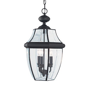 Sea Gull Lighting-Three Light Outdoor in Traditional Style-12 Inch wide by 20.75 Inch high - 11882