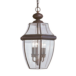 Sea Gull Lighting-Three Light Outdoor in Traditional Style-12 Inch wide by 20.75 Inch high - 11882