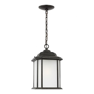 Sea Gull Lighting-Kent-1 Light Outdoor Pendant in Traditional Style-8.38 Inch wide by 15.25 Inch high - 930842