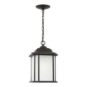 Sea Gull Lighting-Kent-1 Light Outdoor Pendant in Traditional Style-8.38 Inch wide by 15.25 Inch high