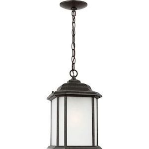 Kent-1 Light Outdoor Pendant in Traditional Style-8.38 Inch wide by 15.25 Inch high - 930842