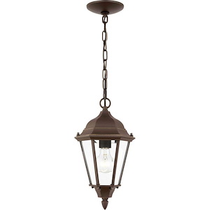 Bakersville-1 Light Outdoor Pendant in Traditional Style-7.88 Inch wide by 14.44 Inch high - 930834