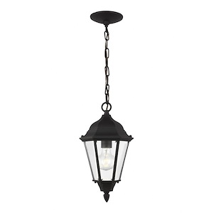 Sea Gull Lighting-Bakersville-1 Light Outdoor Pendant in Traditional Style-7.88 Inch wide by 14.44 Inch high