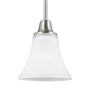 Sea Gull Lighting-Metcalf-One Light Mini-Pendant in Transitional Style-6.25 Inch wide by 7 Inch high - 459763