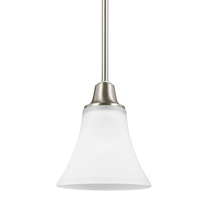 Sea Gull Lighting-Metcalf-One Light Mini-Pendant in Transitional Style-6.25 Inch wide by 7 Inch high - 459763