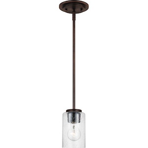 Oslo-1 Light Pendant In Contemporary Style-5.75 Inch Tall and 4 Inch Wide - 1118535