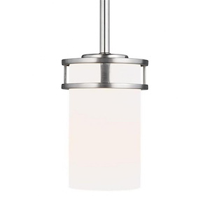 Sea Gull Lighting-Robie-1 Light Mini Pendant-4.38 Inch wide by 6.5 Inch high - 930848