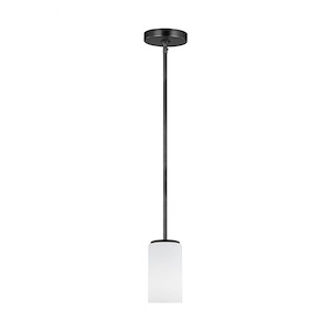 Sea Gull Lighting-Alturas-1 Light Pendant In Contemporary Style-7.19 Inch Tall and 3.5 Inch Wide