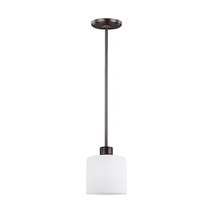 Sea Gull Lighting-Canfield-One Light Mini Pendant-5.5 Inch wide by 6.38 Inch high - 731061