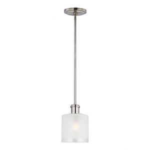 Sea Gull Lighting-Norwood-1 Light Mini Pendant-5.5 Inch wide by 8.25 Inch high