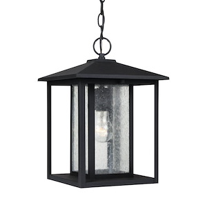 Sea Gull Lighting-Hunnington-One Light Outdoor Pendant in Contemporary Style-9 Inch wide by 13.75 Inch high