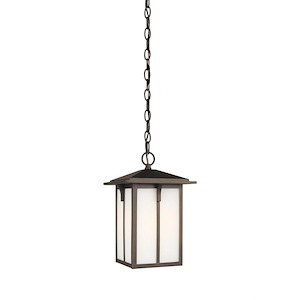 Sea Gull Lighting-Tomek-1 Light Outdoor Pendant-8.38 Inch wide by 13 Inch high