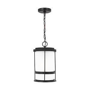 Sea Gull Lighting-Wilburn-1 Light Outdoor Pendant-8 Inch wide by 14 Inch high - 930855