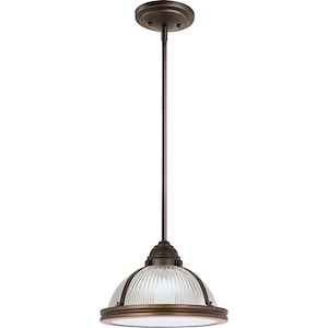 Pratt Street-One Light Pendant in Contemporary Style-11 Inch wide by 7.25 Inch high - 411583