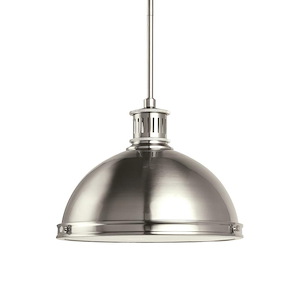 Sea Gull Lighting-Pratt Street-Two Light Pendant in Contemporary Style-12.75 Inch wide by 8.5 Inch high - 691736
