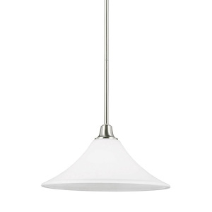 Sea Gull Lighting-Metcalf-One Light Pendant in Transitional Style-15 Inch wide by 7.5 Inch high - 459750