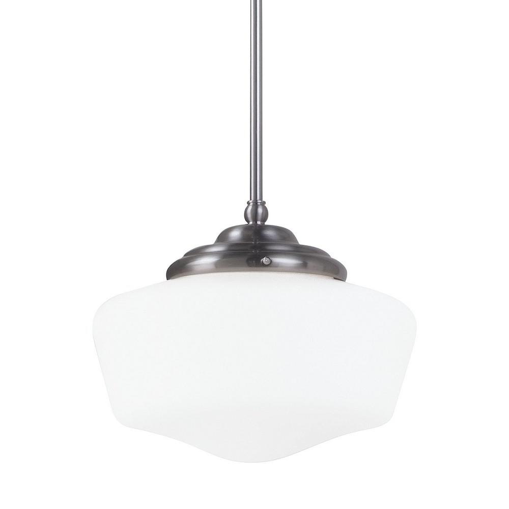 krigsskib Skeptisk ovn Generation Lighting - 65438-962 - Sea Gull Lighting-Academy-One Light  Pendant in Transitional Style-13 Inch wide by 10.75 Inch high