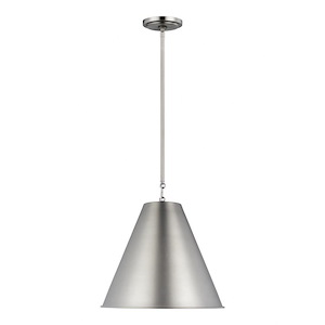 Gordon-1 Light Small Pendant-15.25 Inch wide by 15.75 Inch high