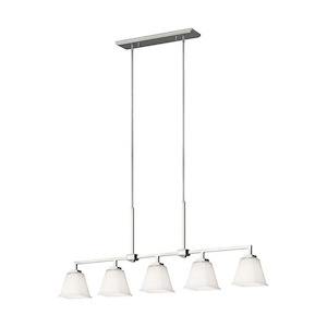 Sea Gull Lighting-Ellis Harper-5 Light Island in Transitional Style-5.75 Inch wide by 18 Inch high - 1002401
