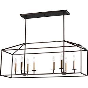 Perryton-8 Light Island Pendant in Transitional Style-12 Inch wide by 16.75 Inch high - 930957