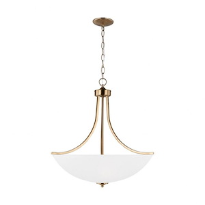 Sea Gull Lighting-Geary-36W 4 LED Pendant In Transitional Style-27.13 Inch Tall and 25 Inch Wide