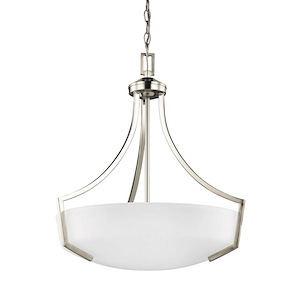 Sea Gull Lighting-Hanford-Three Light Pendant in Transitional Style-20.56 Inch wide by 22.63 Inch high - 494212