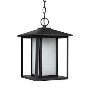 Sea Gull Lighting-Hunnington-100W One Light Outdoor Pendant in Contemporary Style-9 Inch wide by 13.75 Inch high
