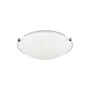 Sea Gull Lighting-Clip-14W 1 LED Small Flush Mount in Transitional Style-12.25 Inch wide by 4 Inch high - 691937