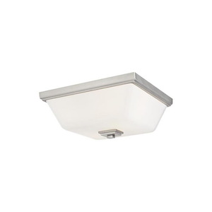 Sea Gull Lighting-Ellis Harper-2 Light Flush Mount in Transitional Style-13 Inch wide by 5.38 Inch high - 1002544