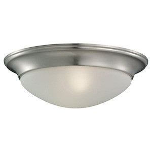 Sea Gull Lighting-Nash-1 Light Flush Mount in Contemporary Style-11.5 Inch wide by 4 Inch high