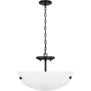 Kerrville - 2 Light Convertible Pendant-10.5 Inches Tall and 15 Inches Wide - 1326610