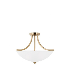Sea Gull Lighting-Geary-3 Light Convertible Semi-Flush Mount In Transitional Style-16.38 Inch Tall and 18.63 Inch Wide - 1118501