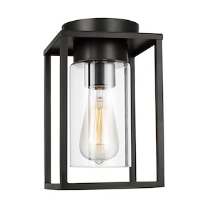 Vado-1 Light Outdoor Flush Mount In Transitional Style-10.13 Inch Tall and 6.38 Inch Wide