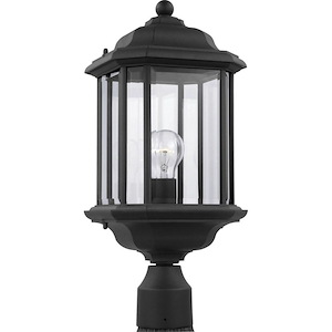Single-light Outdoor Post Lantern in Traditional Style-8.5 Inch wide by 20.25 Inch high - 36491