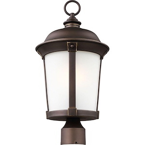 Calder-75W One Light Outdoor Post Lantern in Traditional Style made with StoneStrong for Coastal Environments - 691992