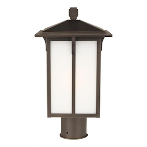 Sea Gull Lighting-Tomek-1 Light Outdoor Post Lantern-8.38 Inch wide by 15.38 Inch high - 930918