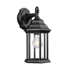 Sea Gull Lighting-Sevier-One Light Small Wall Lantern in Traditional Style-6.5 Inch wide by 12.5 Inch high