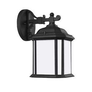 Sea Gull Lighting-Kent-One Light Outdoor Wall Lantern in Traditional Style-6.5 Inch wide by 11.5 Inch high