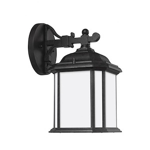 Sea Gull Lighting-Kent-One Light Outdoor Wall Lantern in Traditional Style-6.5 Inch wide by 11.5 Inch high