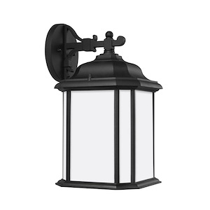 Sea Gull Lighting-Kent-One Light Outdoor Wall Lantern in Traditional Style-8.5 Inch wide by 15 Inch high