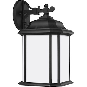 Kent-One Light Outdoor Wall Lantern in Traditional Style-8.5 Inch wide by 15 Inch high - 494178