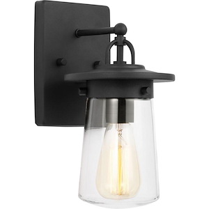 Tybee-1 Light Small Outdoor Wall Lantern In Casual Style-11.63 Inch Tall and 6 Inch Wide - 1255117