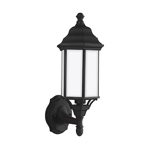 Sea Gull Lighting-Sevier-1 Light Small Outdoor Wall Lantern in Traditional Style-6.5 Inch wide by 16.25 Inch high