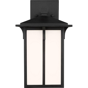 Tomek-1 Light Small Outdoor Wall Lantern-6.75 Inch wide by 10.63 Inch high - 930919
