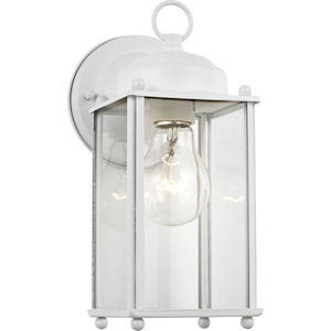 New Castle-1 Light Large Outdoor Wall Lantern in Traditional Style-4.5 Inch wide by 10.25 Inch high - 930884
