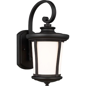 Eddington-1 Light Medium Outdoor Wall Lantern-8 Inch wide by 16.13 Inch high - 1002197