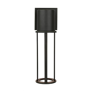 Union-9W 1 LED Medium Outdoor Wall Lantern In Modern Style-15.75 Inch Tall and 5 Inch Wide