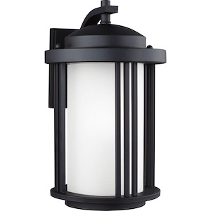 Crowell-One Light Medium Outdoor Wall Lantern Darksky Compliant in Contemporary Style-9 Inch wide by 14.88 Inch high - 692120