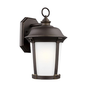 Sea Gull Lighting-Calder-75W One Light Outdoor Large Wall Lantern made with StoneStrong for Coastal Environments