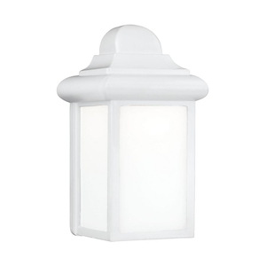 Sea Gull Lighting-Mullberry Hill-One Light Outdoor Wall Lantern in Traditional Style-5.75 Inch wide by 8.75 Inch high